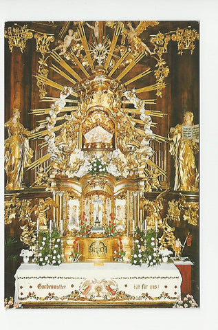 AK Maria Lankowitz. Wallfahrtskirche. Hochaltar.