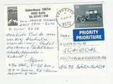 AK 100 Jahre Gaberlhaus. Salla. Gelaufen mit Sondermarke (Steyr XII Taxi-Landaulet, 70 Österreich)