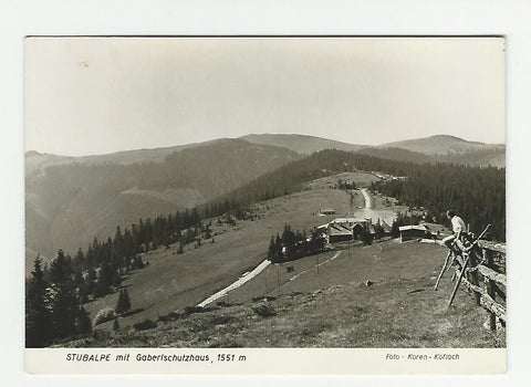 AK Stubalpe mit Gaberlschutzhaus.