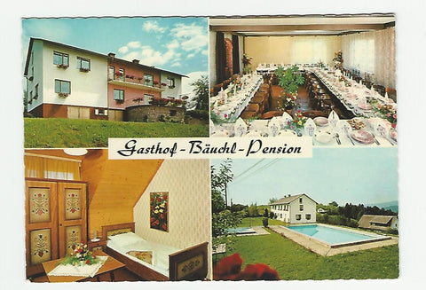 AK St. Johann/Hohenburg. Gasthof Pension Bäuchl Zum Kalvarienberg.