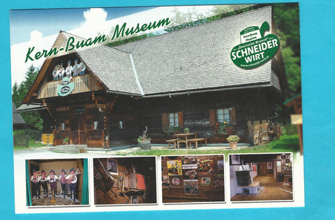 AK Voitsberg. Der Steirische Brauch beim Schneiderwirt Kern-Buam Museum. Fam. Gottfried u. Karin Pignitter.