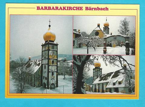 AK Bärnbach. Barbarakirche.