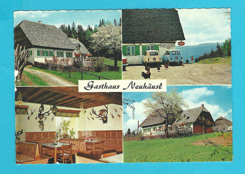 AK Edelschrott. Gasthaus Neuhäusl. St. Hemma.