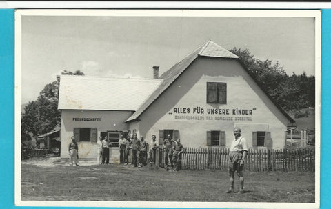 AK Edelschrott. Erholungsheim der Gemeinde Rosental.