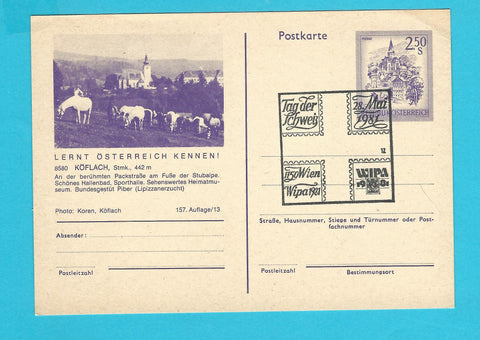 Postkarte Köflach Lernt Österreich kennen.