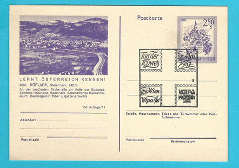 Postkarte Köflach Lernt Österreich kennen.