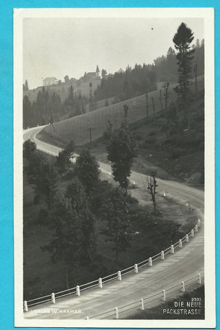 AK Die neue Packstrasse.
