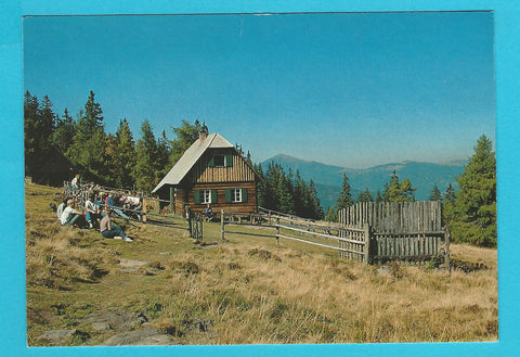 AK Hirschegg 135. Bernsteinhütte Hirscheggeralm.