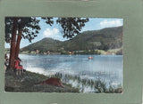 AK Klopeiner See. Blick v. Campingplatz zum Georgiberg.