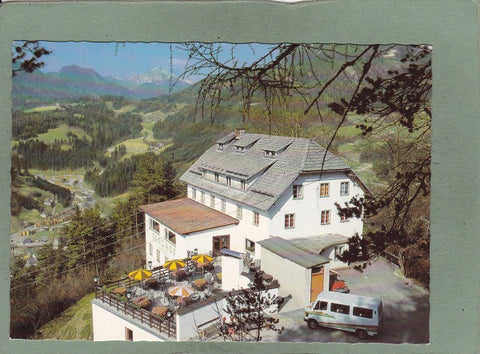 AK Eisenkappel. Gasthof-Pension Berghof Brunner. Fam. H. Haderlap. Lobnig 4.