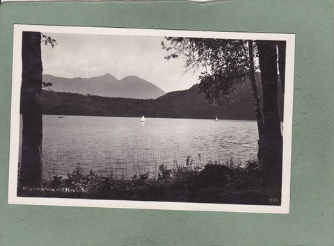 AK Klopeinersee mit Hochobir.