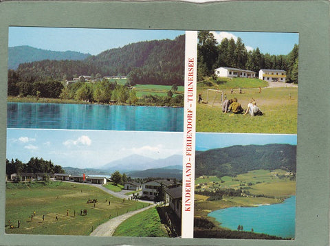 AK Kinderland-Feriendorf Turnersee. Vesielach 19.  St. Primus/Kärnten.