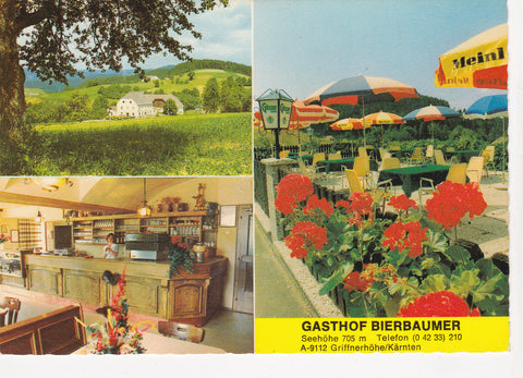 AK Griffnerhöhe. Gasthof Bierbaumer.