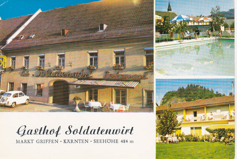 AK Markt Griffen. Gasthof Soldatenwirt.
