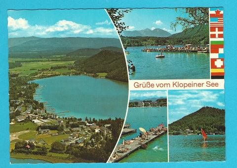 AK Grüße vom Klopeiner See.