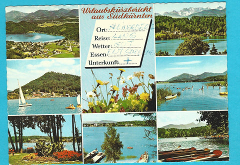 AK Urlaubsgrüße aus Südkärnten.