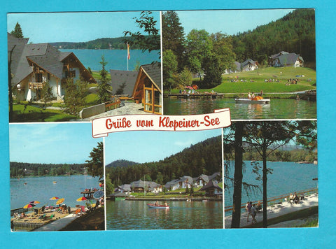 AK Grüße vom Klopeiner See.