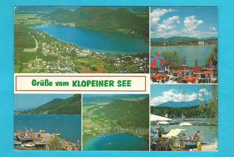 AK Grüße vom Klopeiner See.