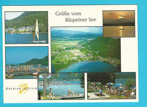 AK Grüße vom Klopeiner See.