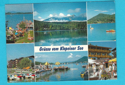 AK Grüsse vom Klopeiner See.