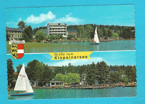 AK Grüße vom Klopeinersee.
