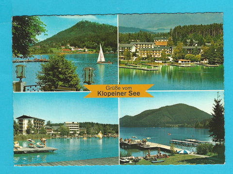 AK Grüße vom Klopeiner See.
