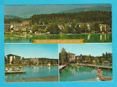 AK Grüße vom Klopeiner See.