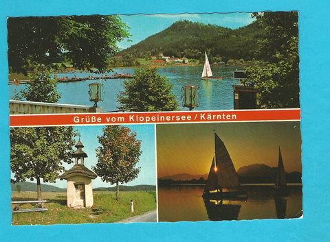 AK Grüße vom Klopeinersee.