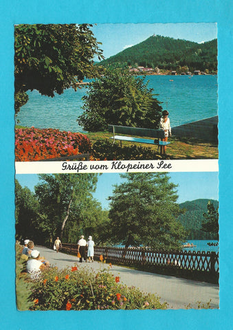 AK Grüße vom Klopeiner See.