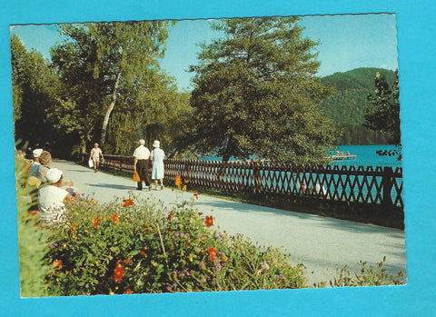 AK Klopeiner See. Promenade.