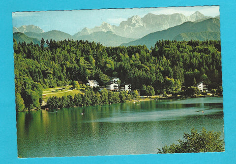 AK Klopeiner See mit Steiner Alpen.