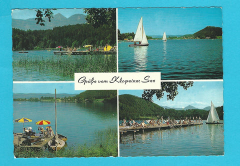 AK Grüße vom Klopeiner See.