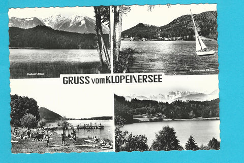 AK Gruss vom Klopeinersee.
