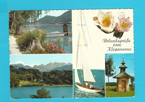 AK Urlaubsgrüße vom Klopeinersee.