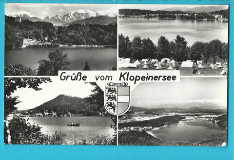 AK Grüße vom Klopeinersee.