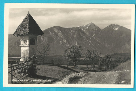 AK Klopeiner See. Hochobir. (1939)