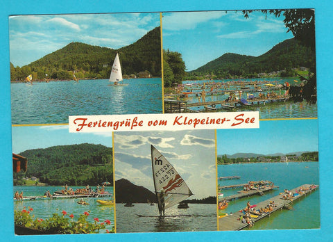 AK Feriengrüße vom Klopeiner-See.