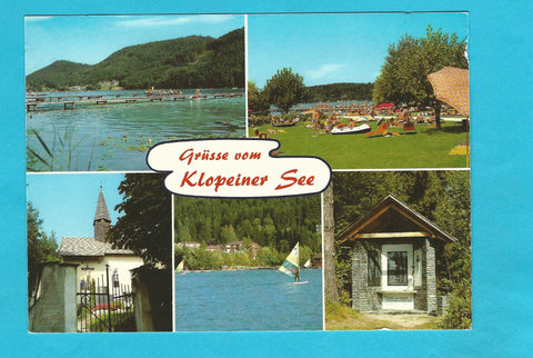 AK Grüße vom Klopeiner See.