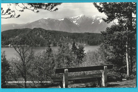 AK Klopeinersee mit Hochobir.
