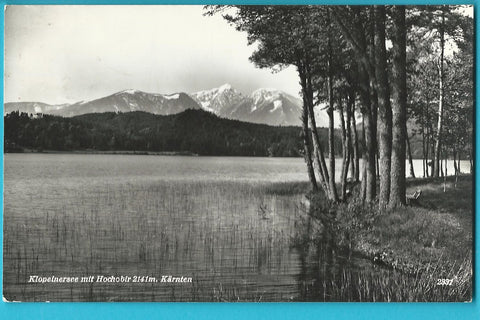AK Klopeinersee mit Hochobir.