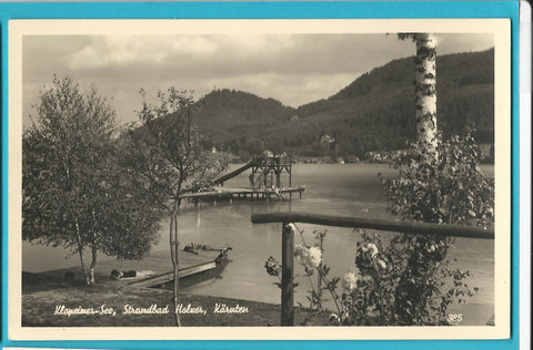 AK Klopeiner See Strandbad Holzer.