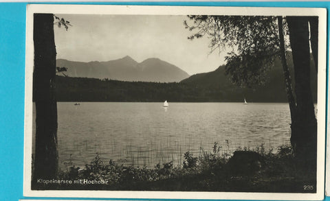 AK Klopeinersee mit Hochobir. (1932)