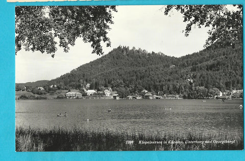 AK Klopeinersee. Unterburg und Georgibergl.