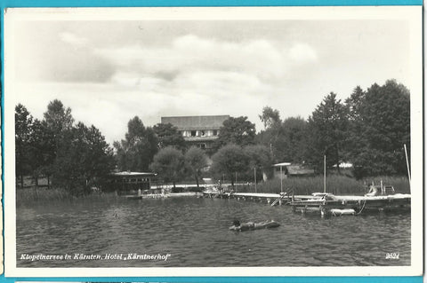 AK Klopeinersee. Hotel Kärntnerhof.