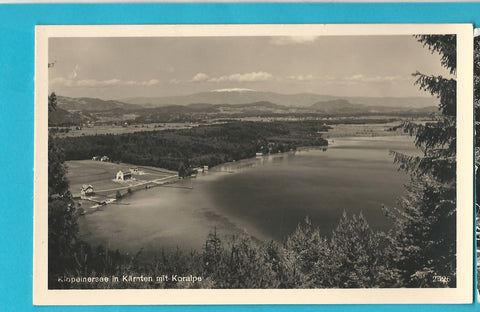AK Klopeinersee mit Koralpe. (1933)