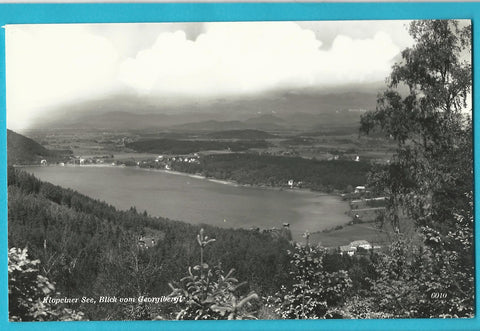 AK Klopeiner See. Blick vom Georgibergl.