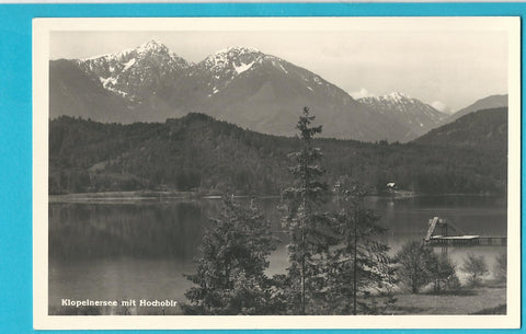 AK Klopeinersee mit Hochobir.