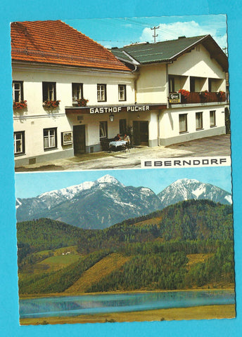 AK Eberndorf. Gasthof Josef Pucher.
