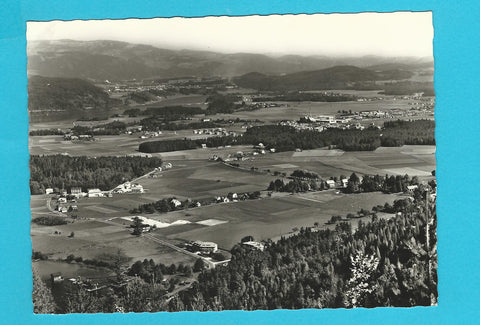 AK Blick vom Georgibergl auf Klopeinersee und Kühnsdorf.