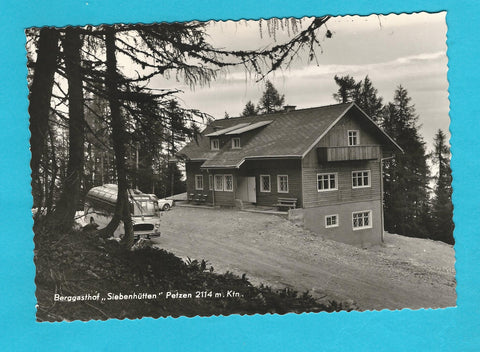 AK Berggasthof Siebenhütten Petzen.